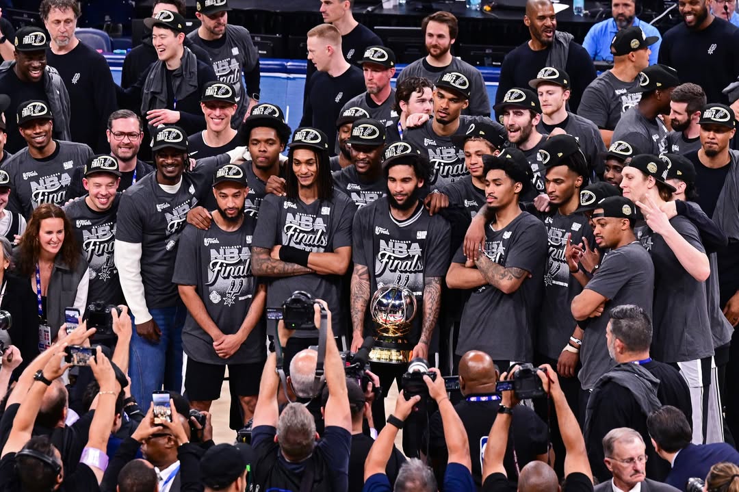 Spurs melaju ke laga final NBA 2026 menghadapi Knicks. (Foto/Instagram Spurs)