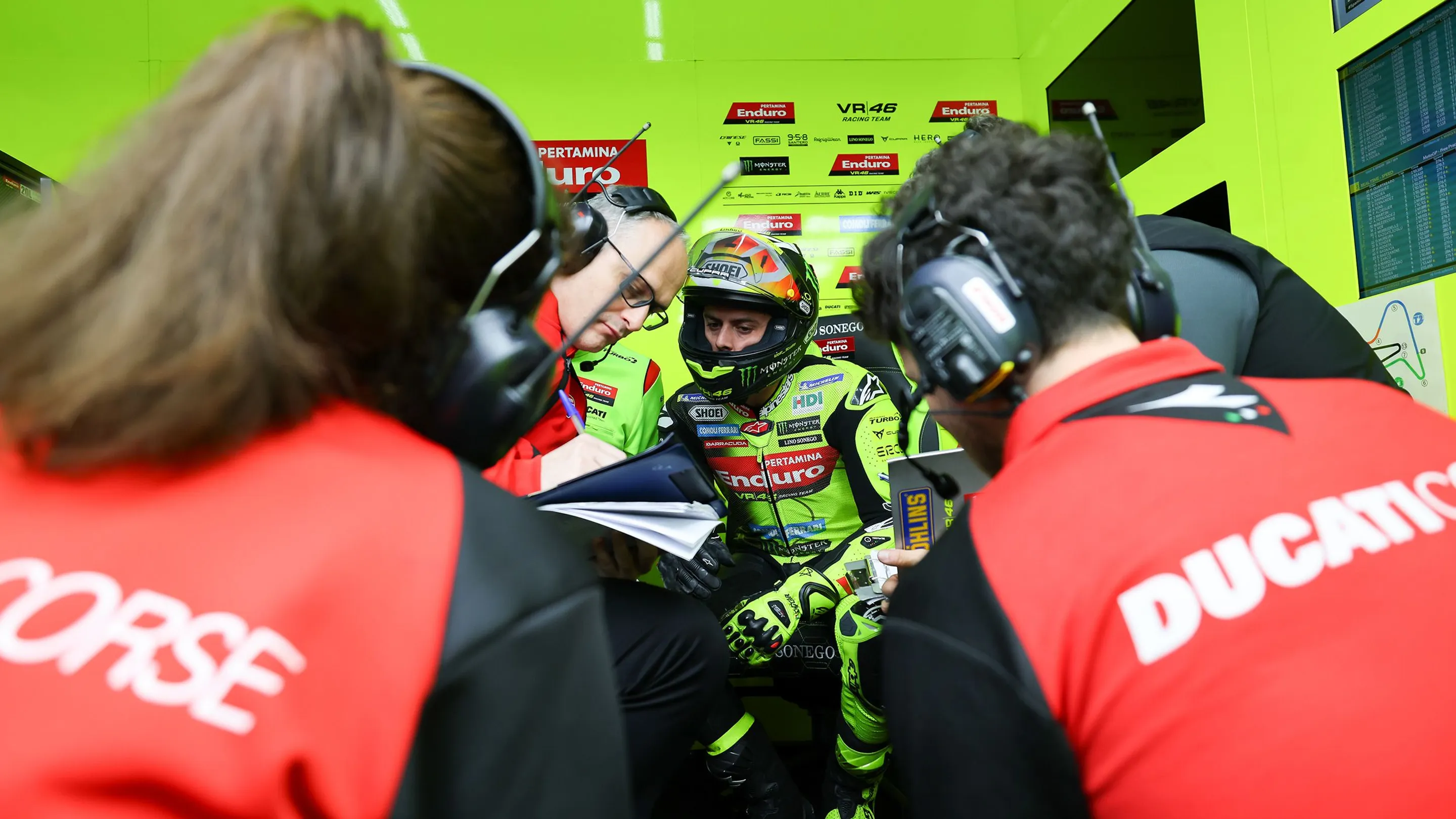 Pembalap  Pertamina Enduro VR46 Racing Team Fabio Di Giannantonio. (Foto/Motogp.com)