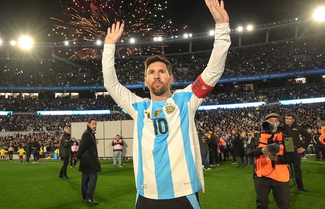 Lionel Messi masuk dalam daftar skuad sementara Argentina untuk Piala Dunia 2026. (Foto/instagram leomessi)