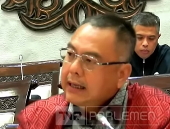 Anggota Komisi XI DPR RI Harris Turino. (BeritaNasional/TV Parlemen)