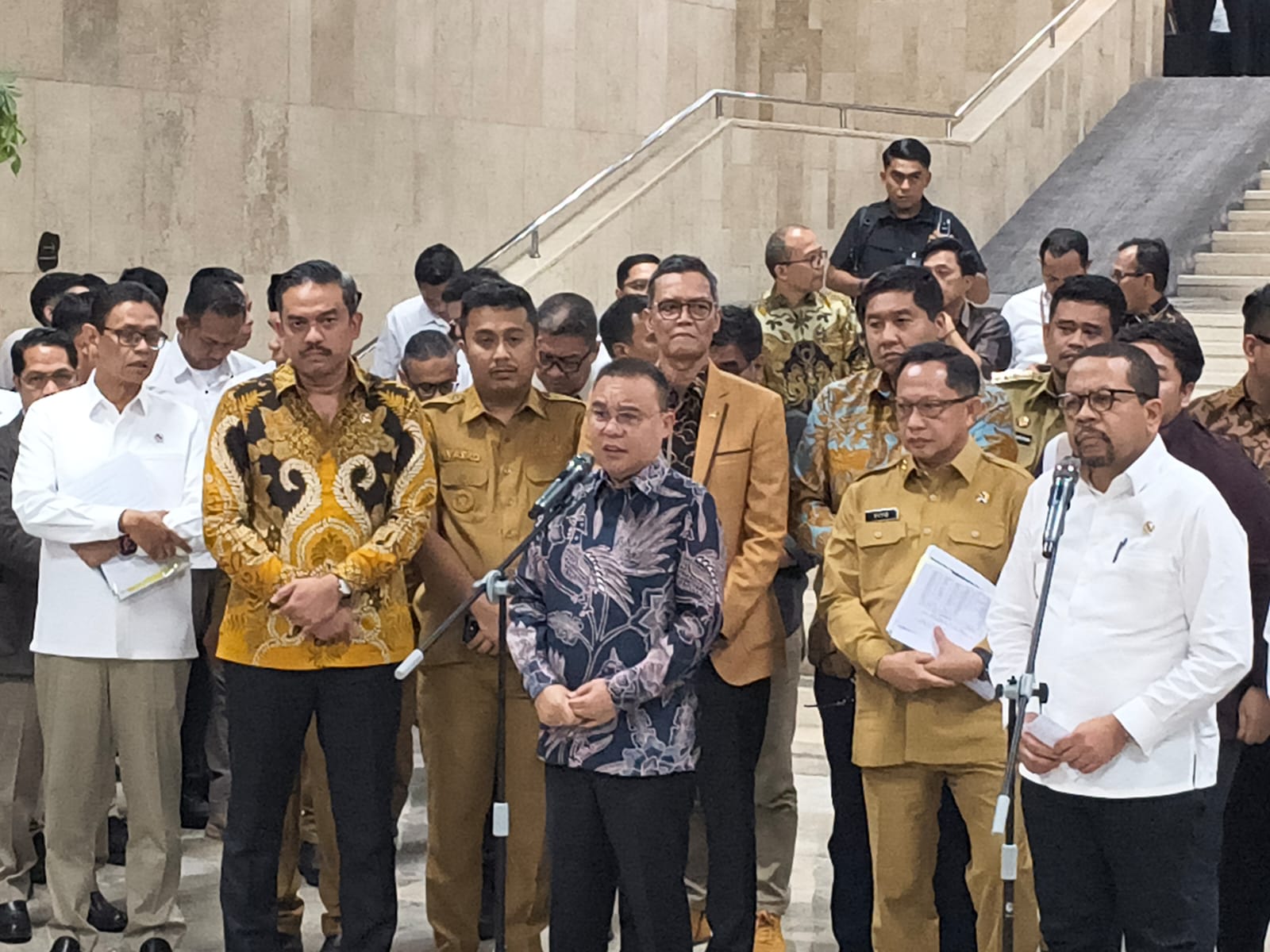 DPR Setujui Anggaran Rp100 Triliun untuk Rehabilitasi Pascabencana Sumatera. (BeritaNasional/Ahda)