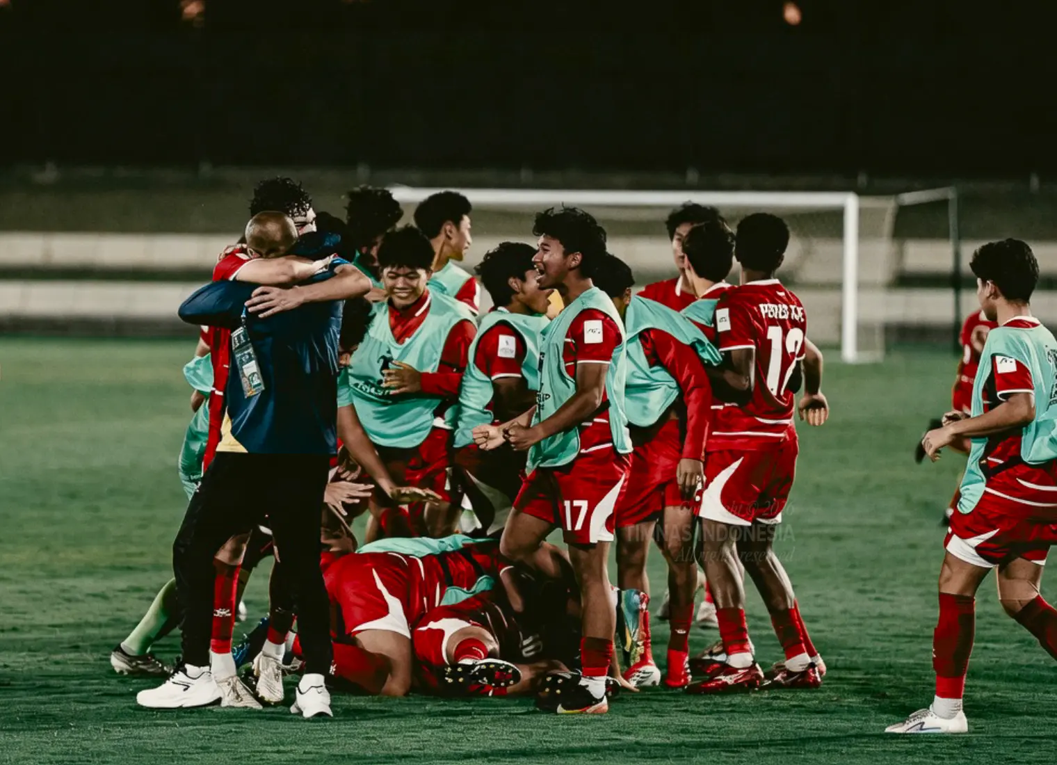 Timnas Indonesia U-17 Kunci Kemenangan atas China di Laga Perdana Piala Asia. (Foto/Timnas Indonesia)