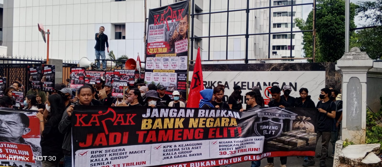 Komite Pemuda Anti Korupsi Desak BPK Audit Dugaan Kredit Macet Rp 30,3 T. (Foto/istimewa)