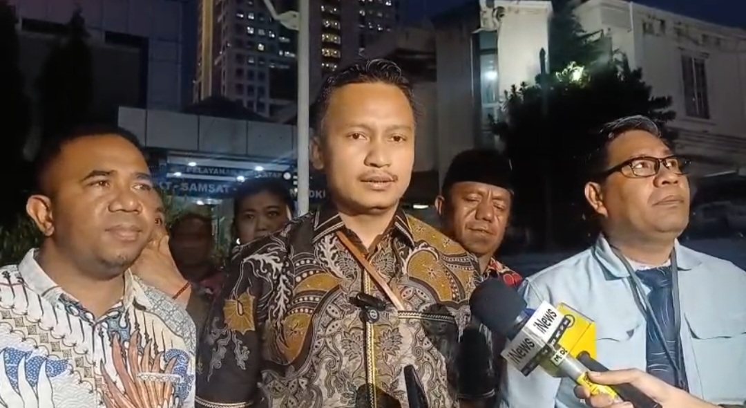 GRIB Jaya Laporkan Balik Anak Ahmad Bahar ke Polda Metro Jaya. (BeritaNasional/Bachtiar)