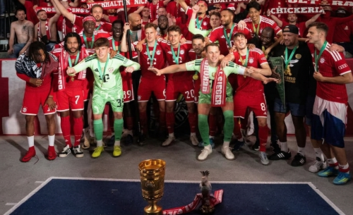 Bayern Munchen raih gelar DFB-Pokal. (Foto/Instagram)
