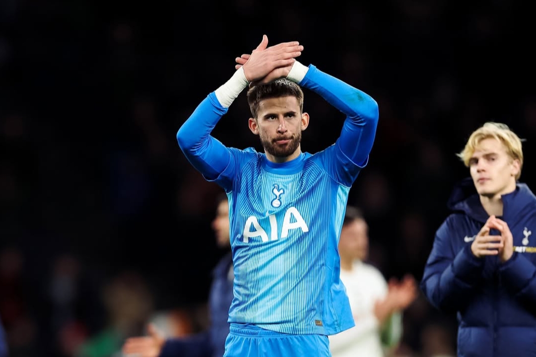 Kiper Tottenham Hotspur Guglielmo Vicario. (Foto/Instagram)