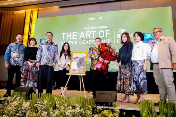 Jerry Hermawan Lo Bagikan Filosofi Kepemimpinan dalam Buku The Art of Simple Leadership. (Foto/istimewa)