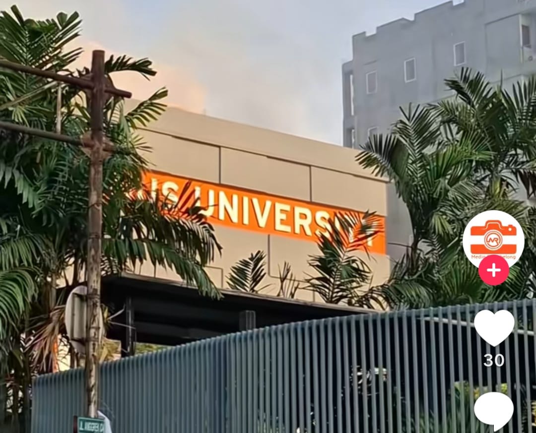 Gedung kampus Binus Anggrek Palmerah Jakbar. (BeritaNasional/tangkapan layar)