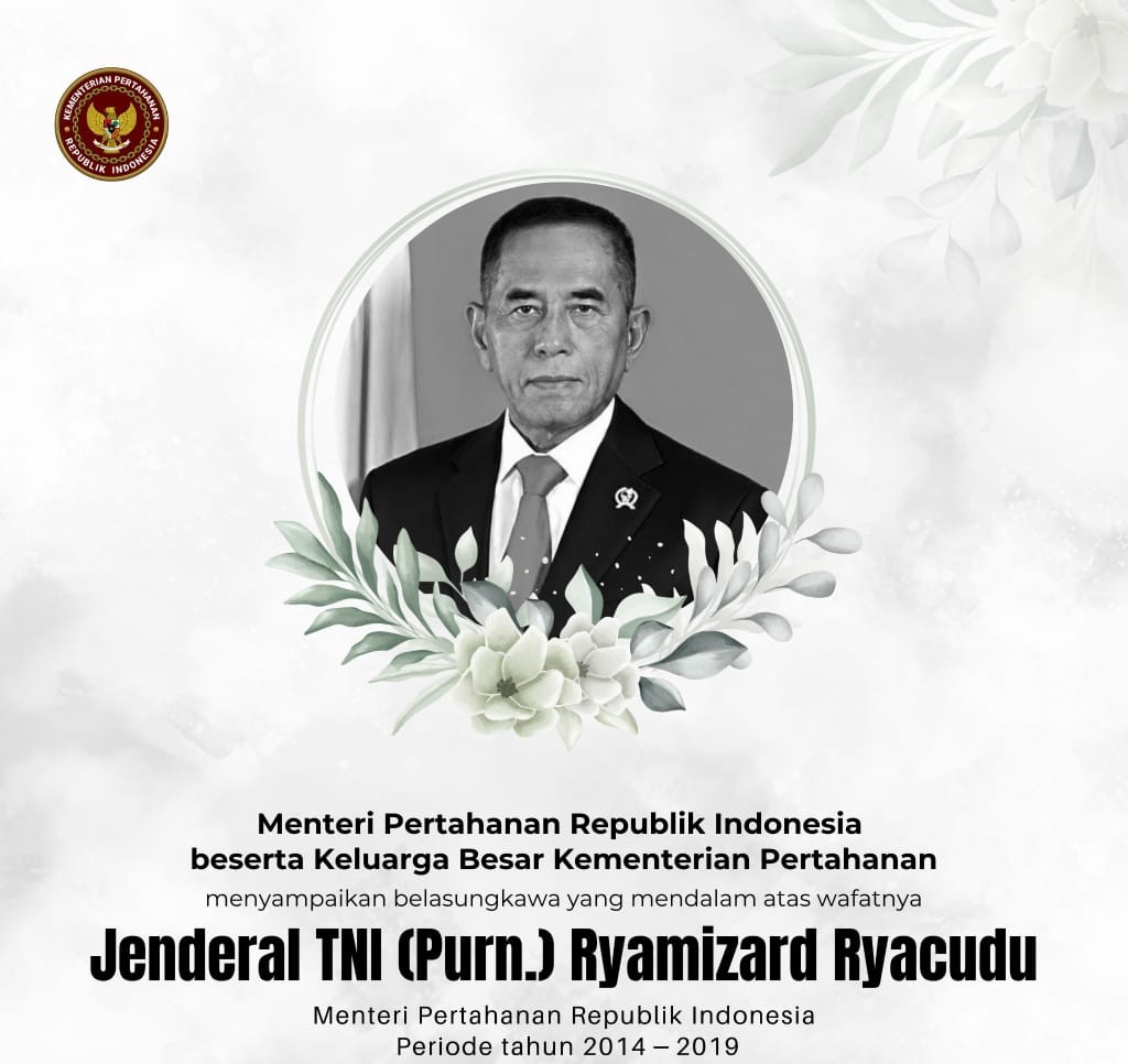 Mantan Menhan RI Ryamizard Ryacudu wafat. (BeritaNasional/Kemhan RI)