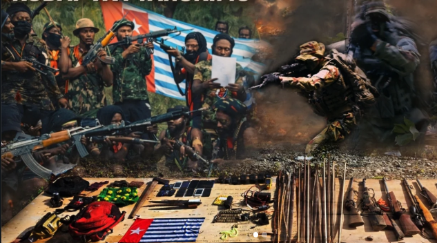 Satgas Koops Habema di Papua. (BeritaNasional/IG Puspen TNI)