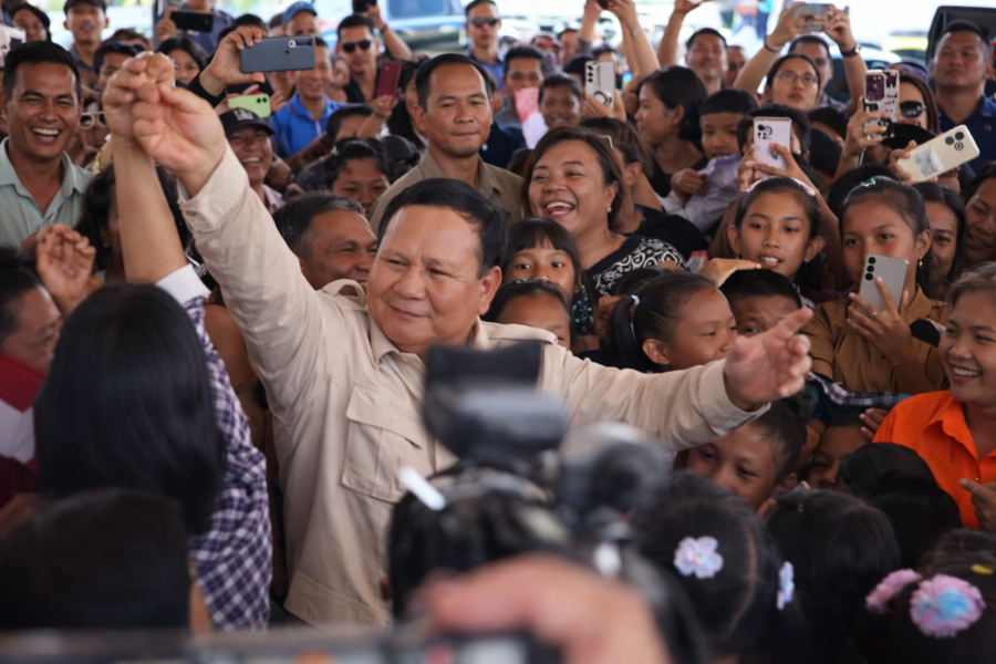 Presiden Prabowo Subianto berkunjung ke Miangas, Sulawesi Utara, pada Sabtu (9/5/2026). (Foto/tangkapan layar)