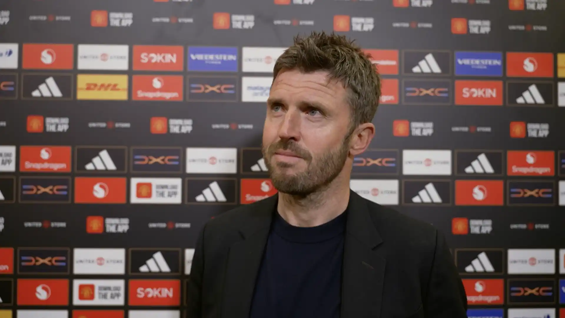 Pelatih kepala Manchester United, Michael Carrick. (Foto/Manchester United)