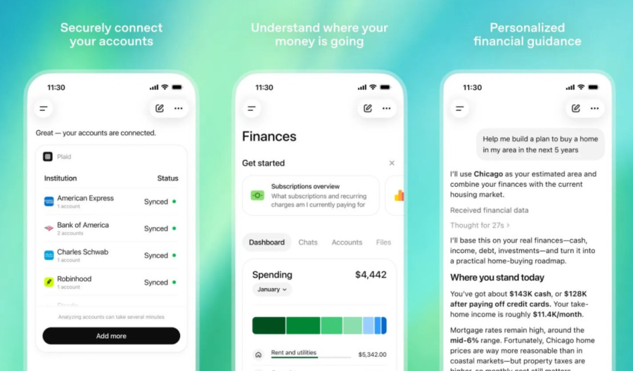 Ilustrasi ChatGPT Finance. (foto/doc. OpenAI)