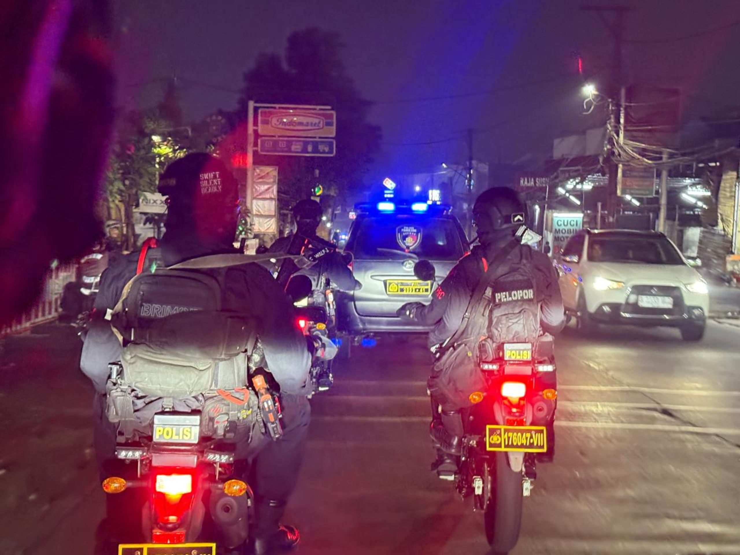 Patroli Gabungan di Pamulang Amankan Remaja Diduga Hendak Balap Liar. (Foto/istimewa)