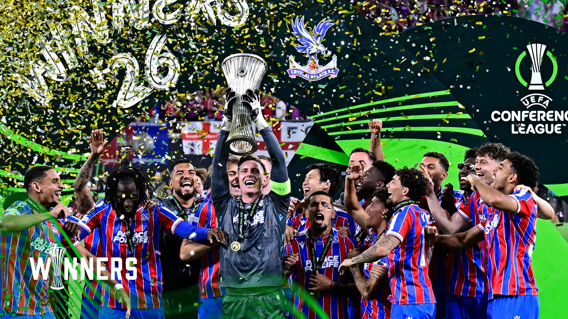 Crystal Palace resmi menjuarai UEFA Conference League 2025/26. (Foto/Crystal Palace).
