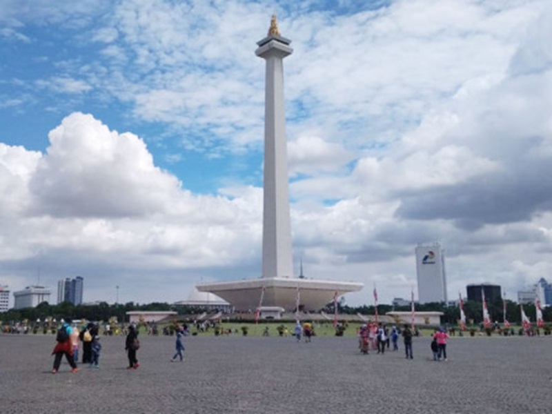 Suasana Monas (Foto/Berita Jakarta)