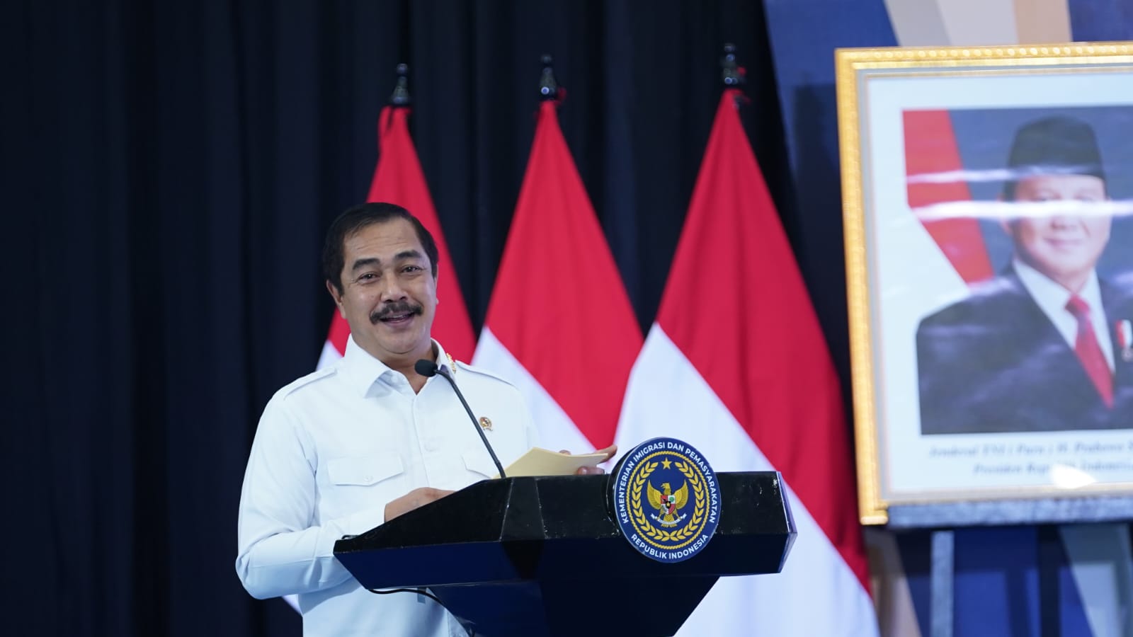 Menteri Imigrasi dan Pemasyarakatan (Menimipas) Agus Andrianto. (BeritaNasional/istimewa)