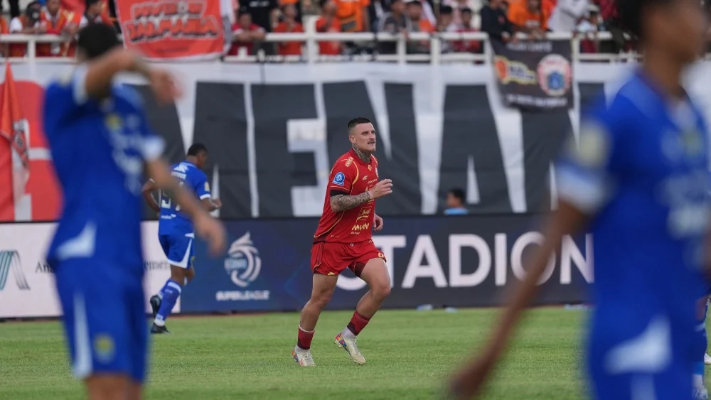 Gelandang Persija, Fabio Calonego. (Foto/Persija)
