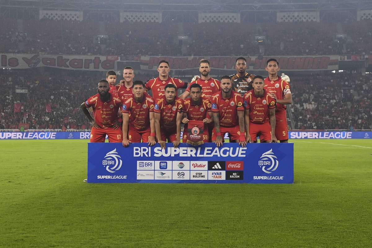 Tim Persija Jakarta di Super League (Foto/Persija).