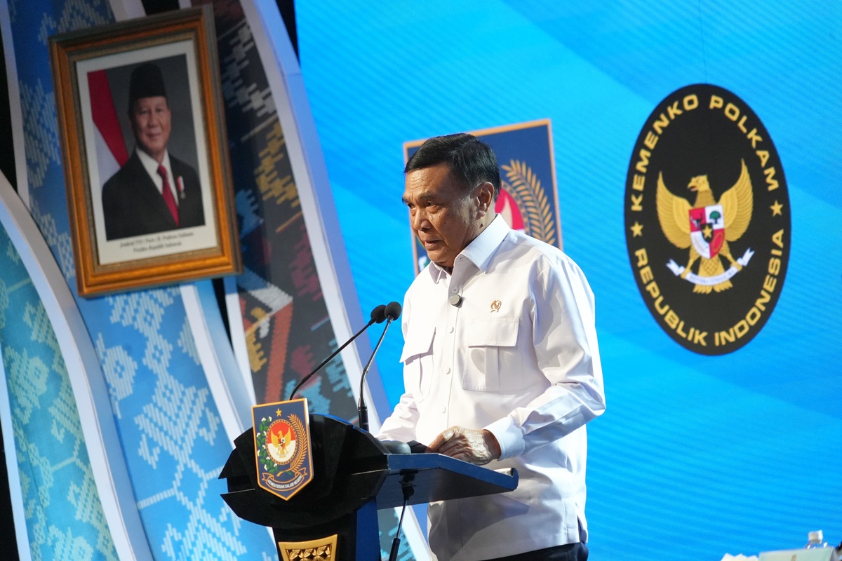 Menteri Koordinator Bidang Politik dan Keamanan Republik Indonesia (Menko Polkam RI) Jenderal (Purn) Djamari Chaniago. (Foto/Kemenko Polkam)