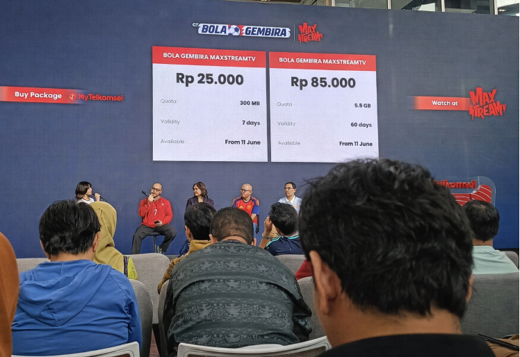 TVRI gandeng Telkomsel untuk Streaming seluruh laga Piala Dunia 2026. (BeritaNasional/Iman)