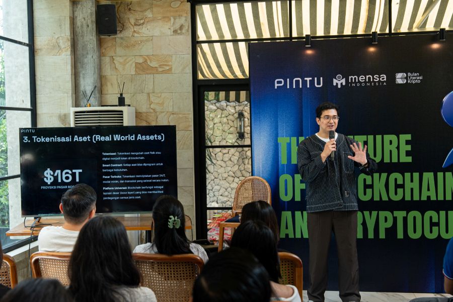 Ari Budi Santosa, Blockchain & Crypto Specialist PINTU. (Foto/doc. PINTU)