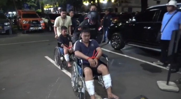 Polisi menangkap residivis begal. (Foto/Ist)