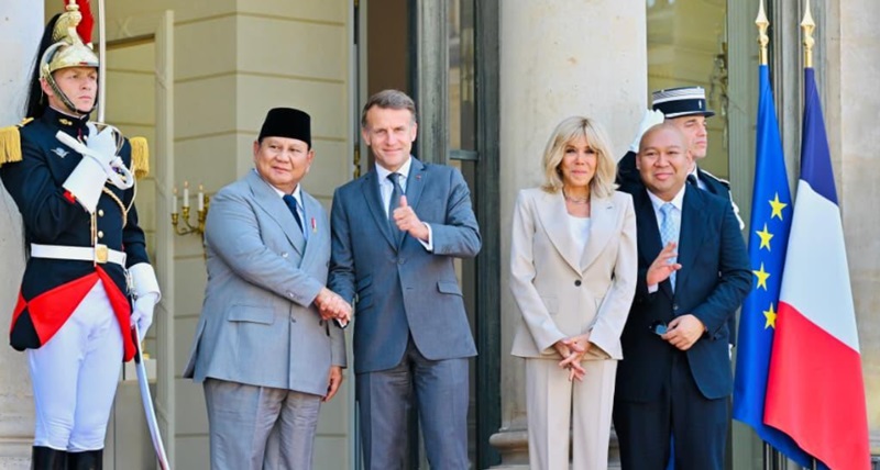 Presiden Prabowo kunjungi Prancis (Foto/Setpres)