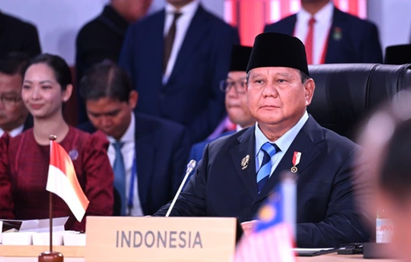 Presiden Prabowo menghadiri KTT ASEAN (Foto/Setpres)