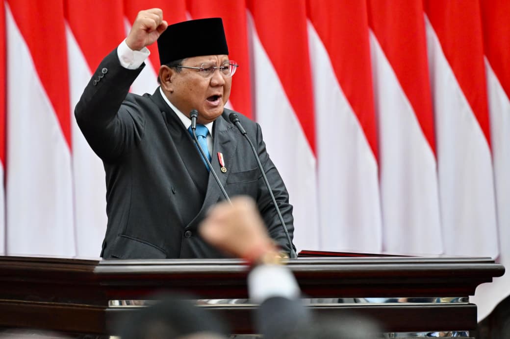 Presiden Prabowo Subianto saat Rapat Paripurna DPR RI. (Foto/BPMI)