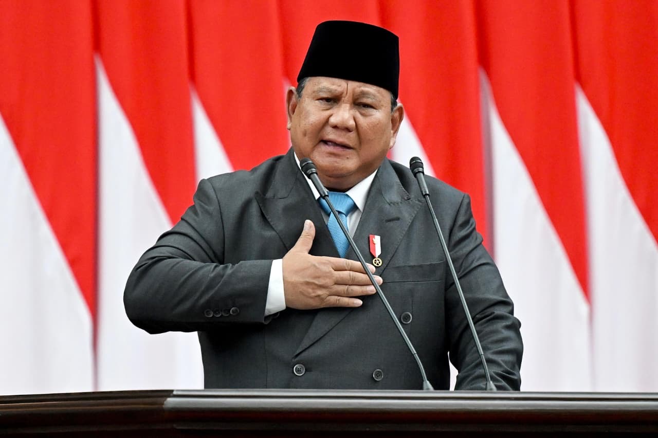 Presiden Prabowo Subianto saat Rapat Paripurna DPR RI. (Foto/BPMI)