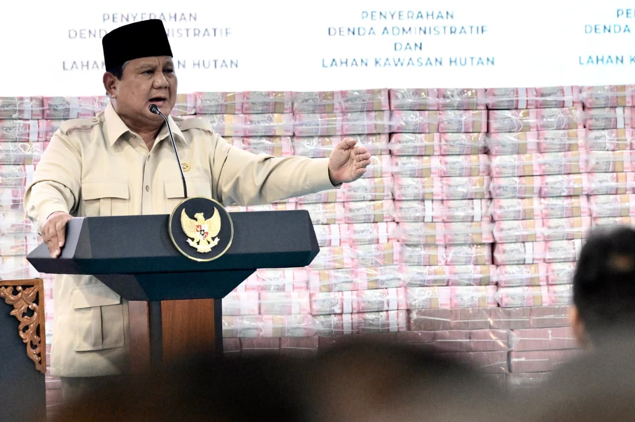 Presiden Prabowo Subianto (BeritaNasional/Setpres)