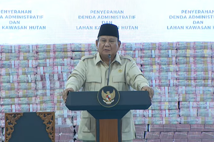 Presiden Prabowo Subianto di Kejagung, Rabu (13/5/2026). (BeritaNasional/YT Setpres)
