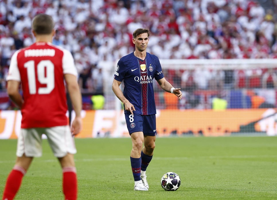 Pertandingan final liga champions PSG vs Arsenal. (Foto/PSG Inside)
