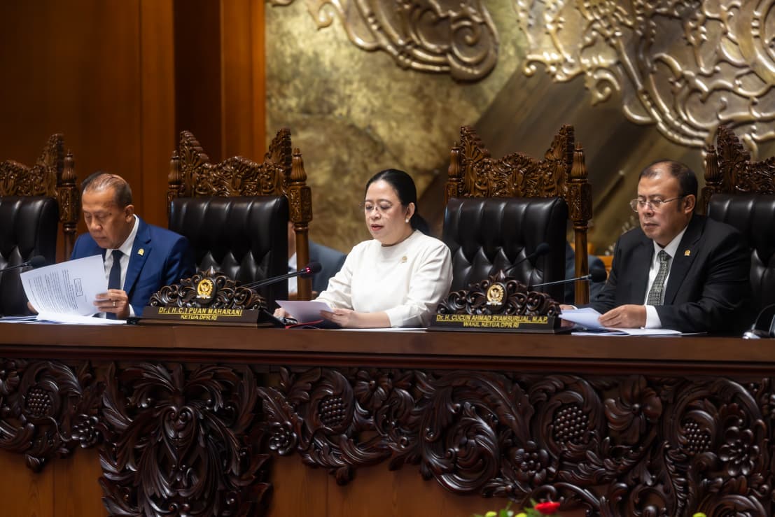 Ketua DPR RI Puan Maharani (tengah). (Foto/Tim Media Ketua DPR).