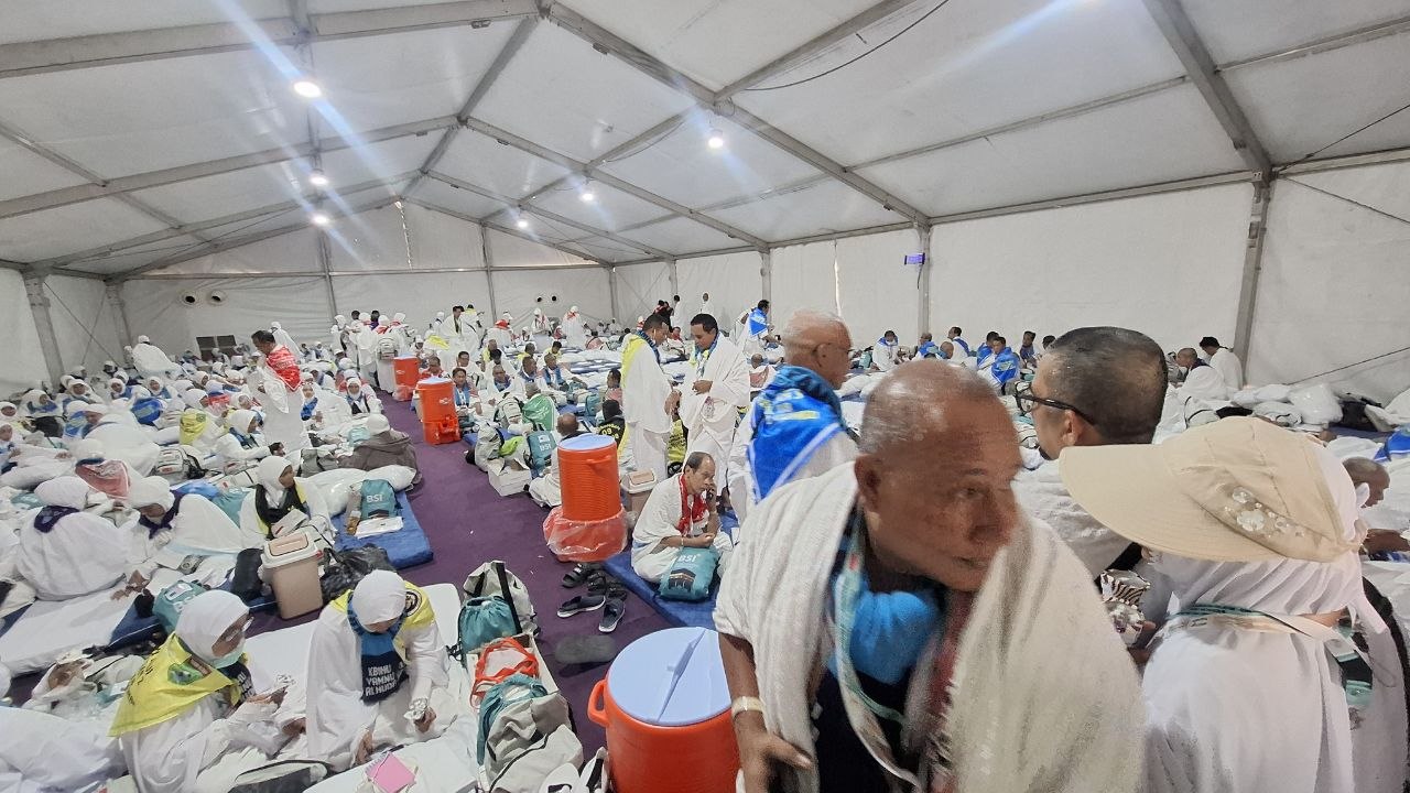 Puncak Haji Dimulai, Jemaah Indonesia Diberangkatkan Bertahap ke Arafah. (Foto/Kemenhaj)