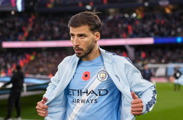 Bek Manchester City Ruben Dias. (Foto/Instagram Ruben Dias)