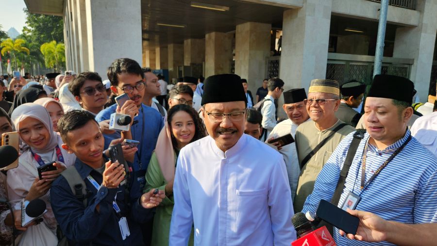 Menteri Sosial Saifullah Yusuf alias Gus Ipul. (BeritaNasional/Panji Septo)