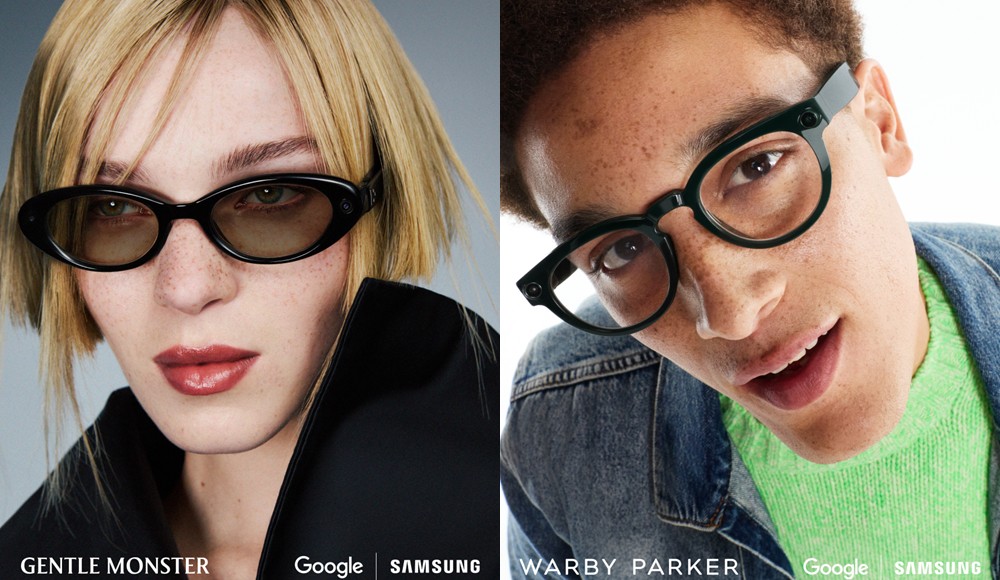 Samsung x Google membuat kacamata pintar, kolaborasi dengan Gentle Monster dan Warby Parker. (BeritaNasional/Samsung Newsroom)