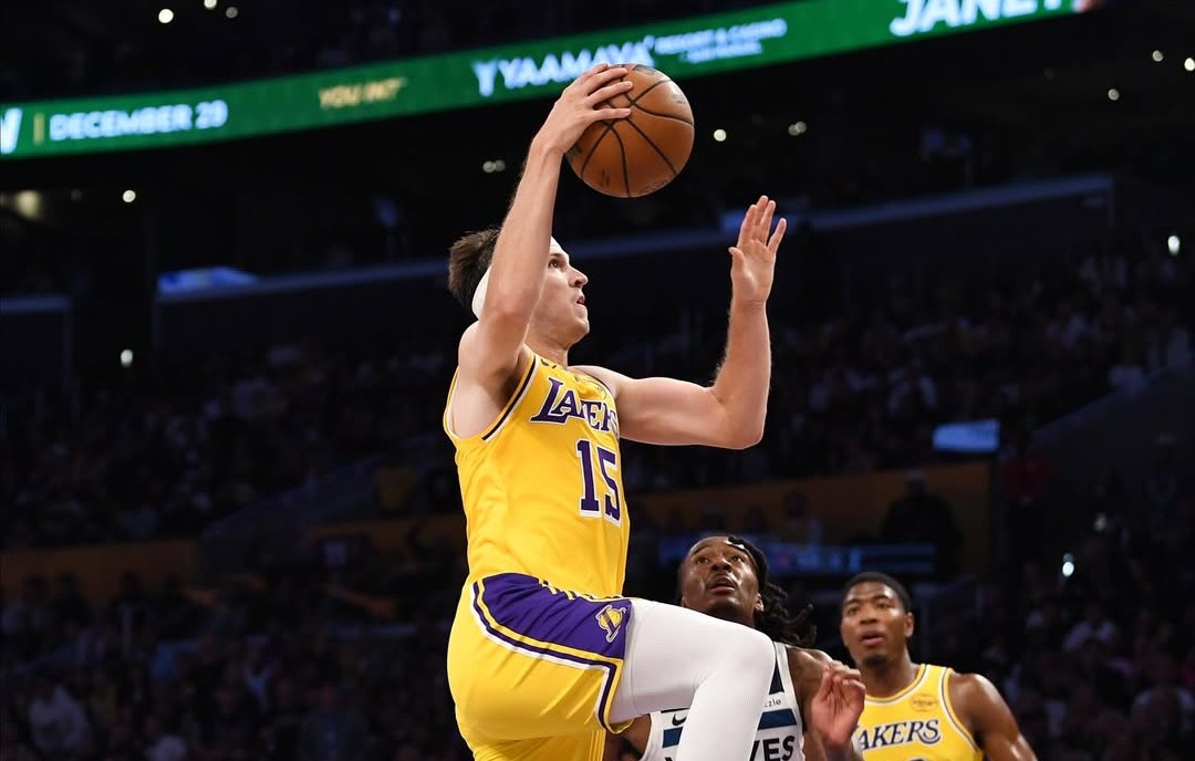 Pebasket yang memperkuat Lakers, Austin Reaves. (Foto/Instagram)
