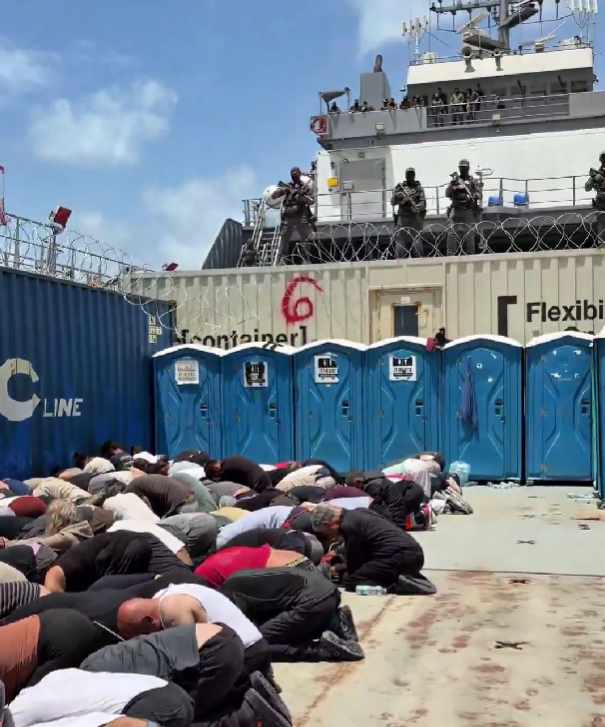 Para aktivis Flotilla sudah dibebaskan dari Israel (X/@itamarbengvir)