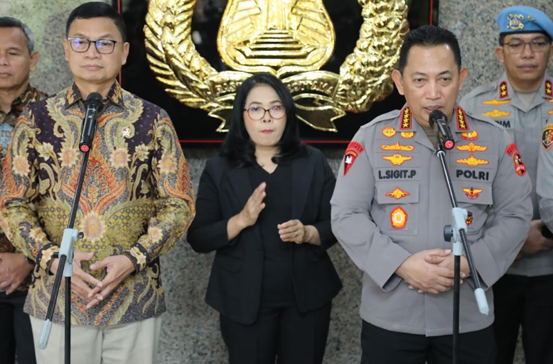 Kapolri Jenderal Listyo Sigit Prabowo  (Foto/Humas Polri)