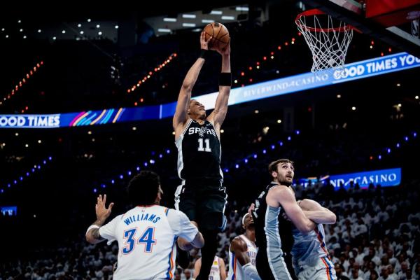 Game 5 OKC Thunder vs Spurs. (Foto/Instagram Spurs)