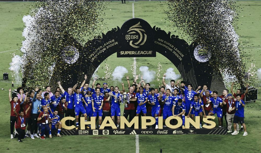 Persib juara Super League musim 2025/2026. (Foto/persib.co.id)