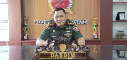 Dandim 1501/Ternate Kolonel Inf Jani Setiadi. (Foto/Instagram Pemkot Ternate)