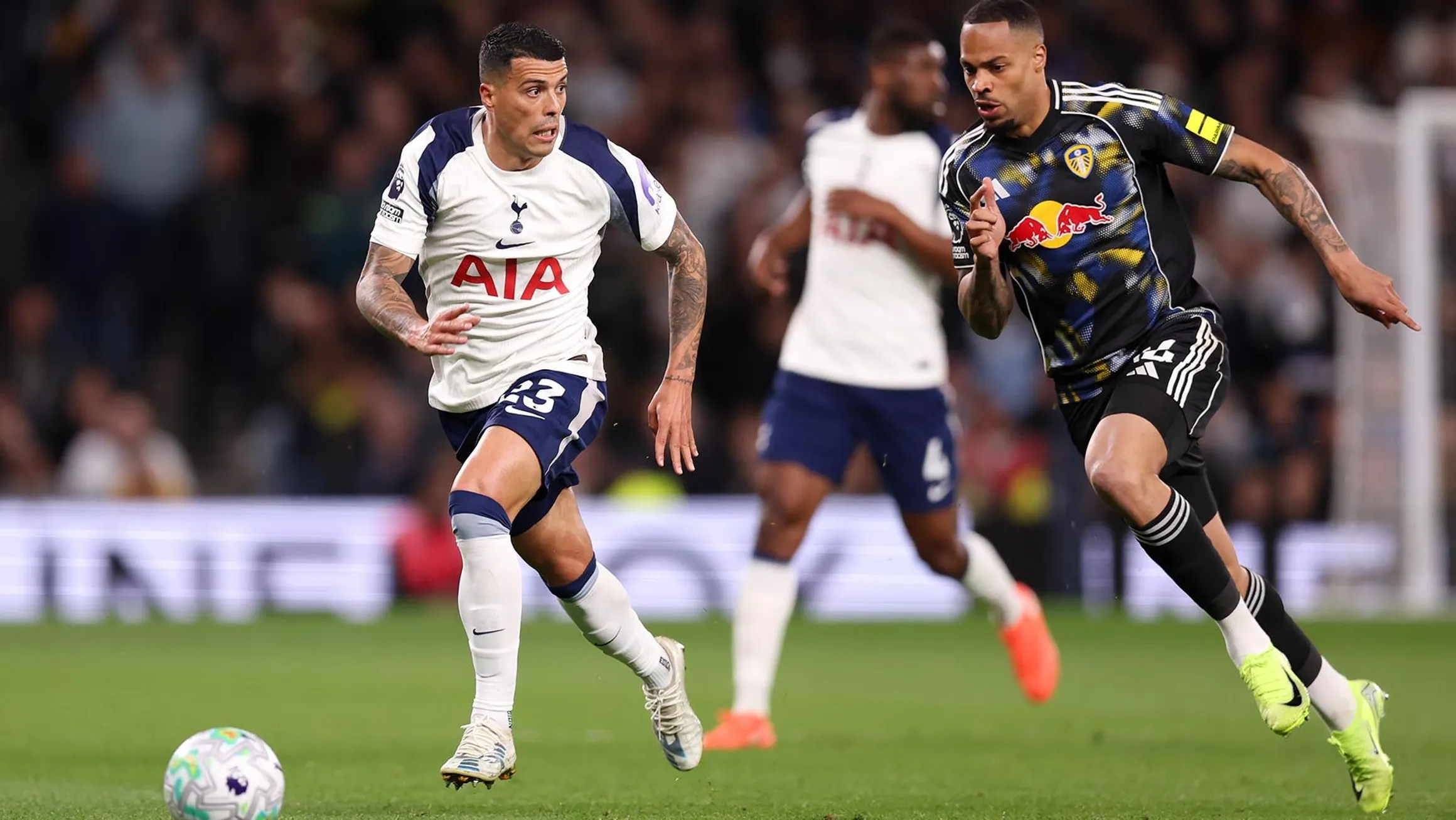 Pertandingan Tottenham vs Leeds United. (Foto/Tottenham)