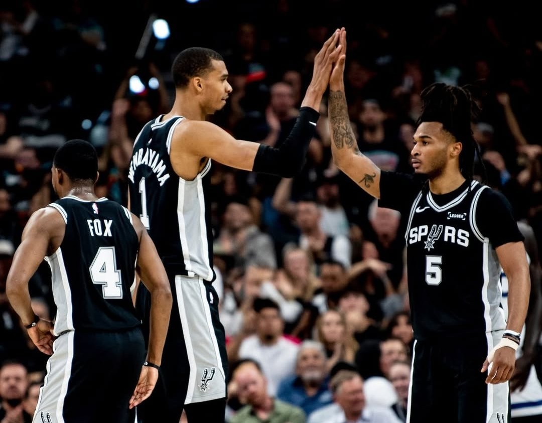 Laga Spurs vs Timberwolves. (Foto/Instagram Spurs)