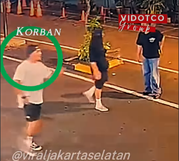 WNA dianiaya selebgram di Jaksel pada Rabu (6/5/2026) lalu. (BeritaNasional/IG Viral Jakarta Selatan)