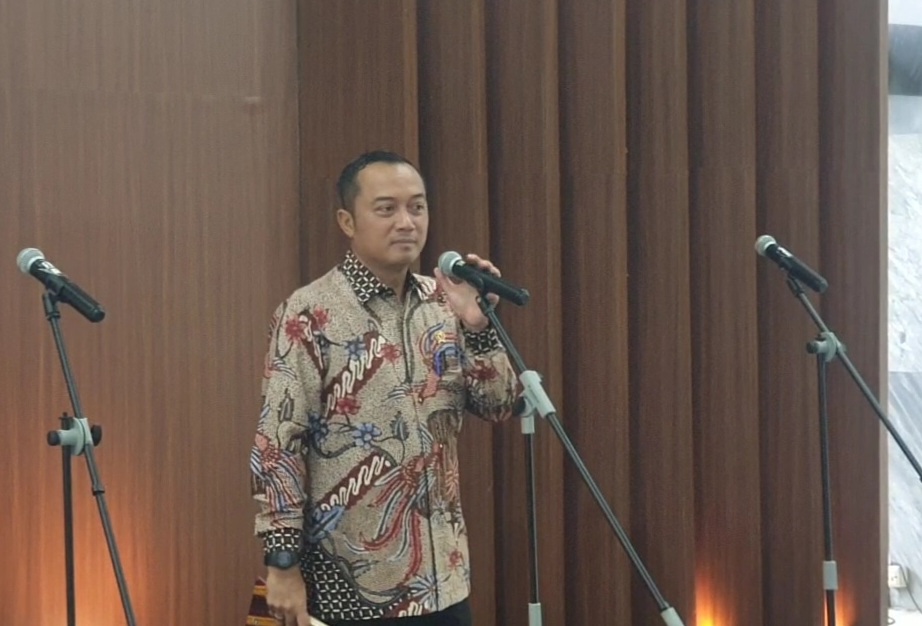 Mensesneg Prasetyo Hadi saat konferensi pers di Kompleks Parlemen, Jumat (26/6/2026(. (BeritaNasional/Bachtiar)