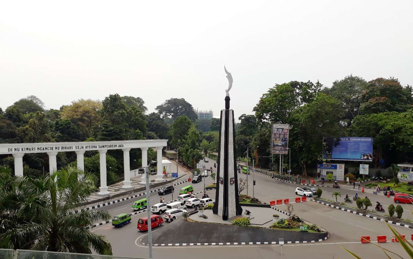 Peringatan 3 Juni - Hari Jadi Bogor (Tugu Kujang Bogor). (BeritaNasional/DJKN Kota Bogor)